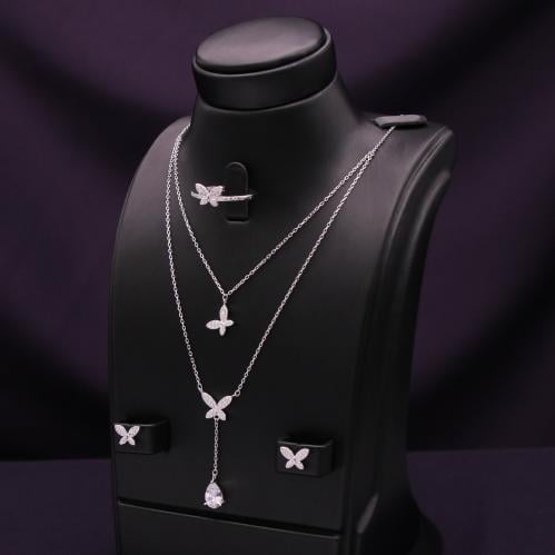 نصف طقم فضة نسائي عيار 925