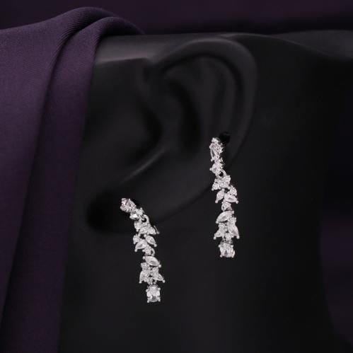 حلق فضة نسائي عيار 925