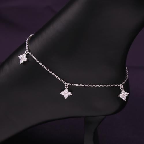 خلخال فضة عيار 925