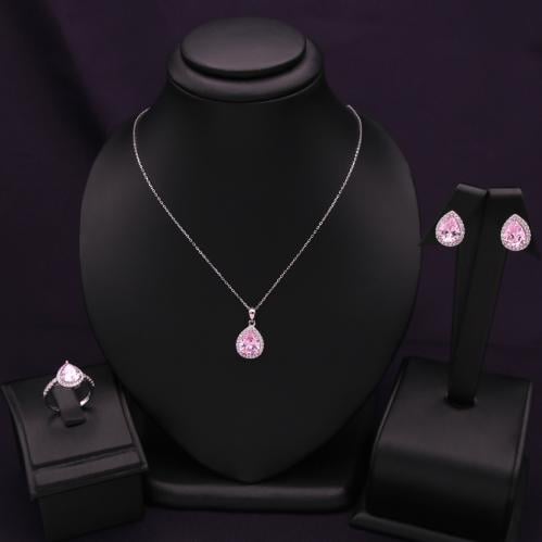 نصف طقم فضة نسائي عيار 925