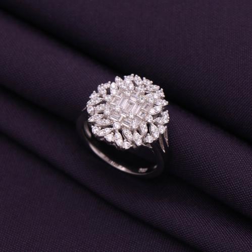 خاتم فضة نسائي عيار 925