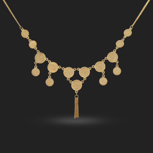 سلسال الجنيهات ذهب عيار 21