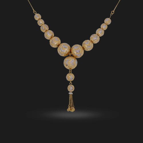 سلسال السبحة ذهب عيار 21