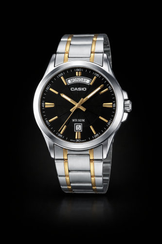 ساعة كاسيو انتيسر (Casio Enticer) للرجال طراز MTP-...