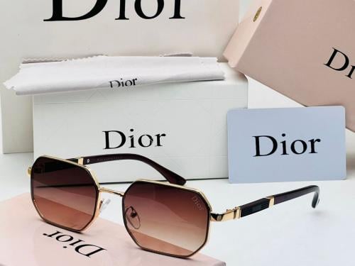 نظارة ديور – Dior Metal Square Gradient مع كامل ال...