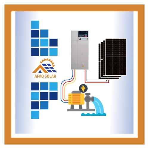 طاقة شمسية لتشغيل غطاس 7.5 حصان 3 فاز