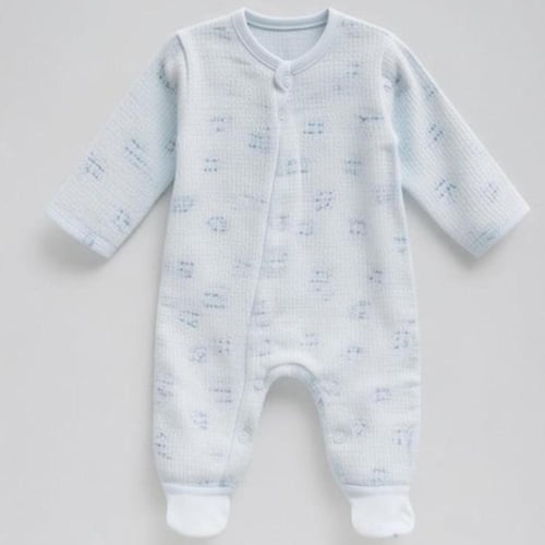 طقم مواليد شاش قطني بخيزران 10 قطع تركي - صناعة تر...