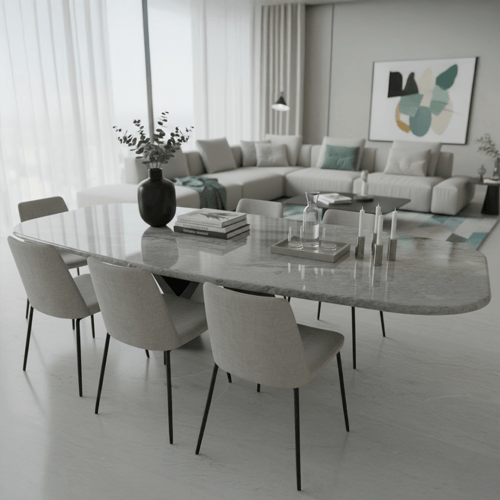 طاولة طعام هيل 120x260