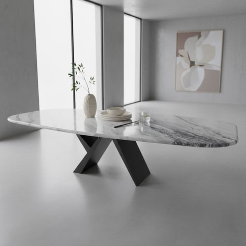 طاولة طعام هيل 120x260