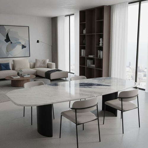 طاولة طعام آرش 120x260