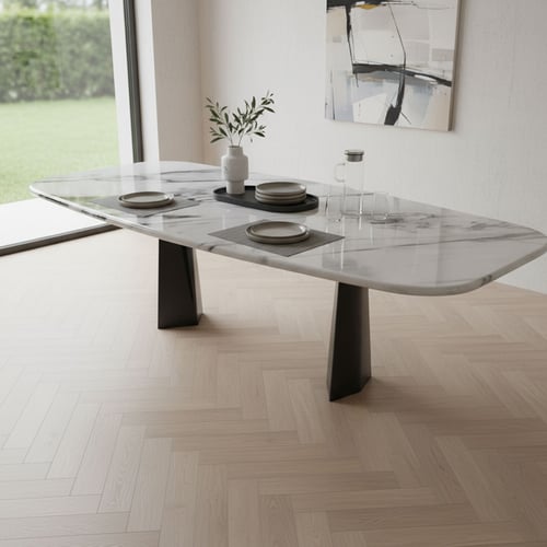 طاولة طعام دايموند 120x260