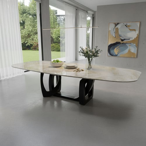 طاولة طعام تشين 120x240