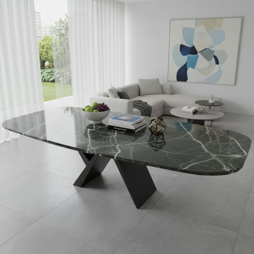 طاولة طعام هيل 120x260