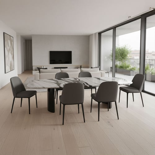 طاولة طعام آرش 120x260