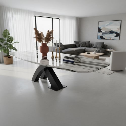 طاولة طعام سادل 120x240