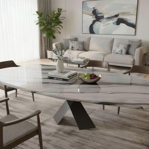 طاولة طعام موديرنا 120x260