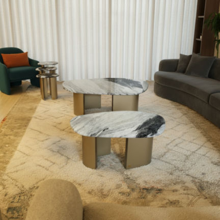 طاولة قهوة ستون 70x140