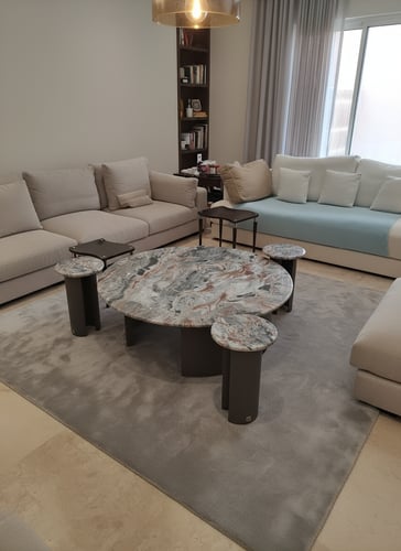 طاولة قهوة ارش D120x40H