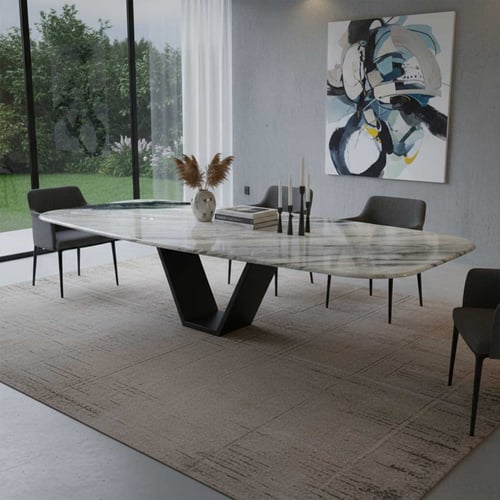 طاولة طعام فيكتوريا 120x260