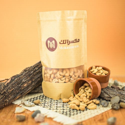 كاجو حبه كبيرة فاخر - مكسرات طبيعية مقرمشة وصحية 1...