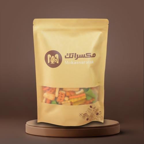 مقرمشات مشكلة طازجة - وجبة خفيفة مقرمشة ولذيذة 1 ك...