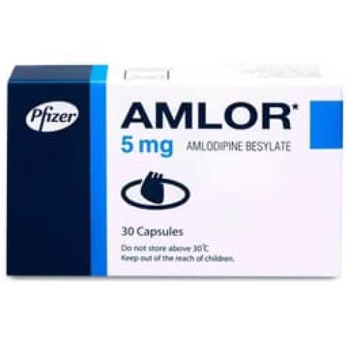 Amlor 5mg 30 Capsules