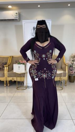 فستان شك بنفسجي