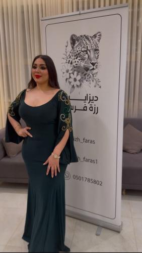 فستان زيتي شك