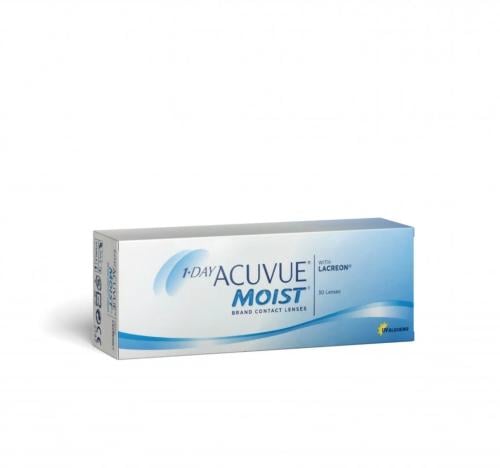 عدسات شفافة يومية أكيوفيو مويست - ACUVUE MOIST 1-D...