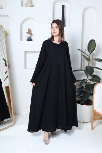 عباية كلوش مسكره من الامام