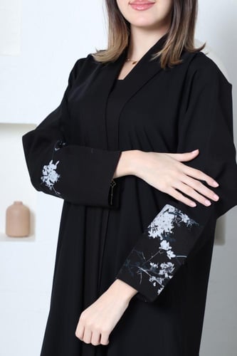 عباية قماش كريب واقف