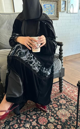 عباية شتوي رقم F-1110