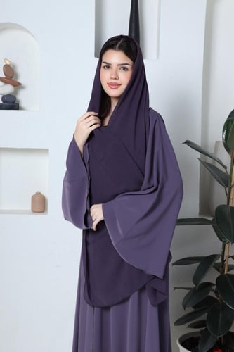 عباية قماش ناعم ساده