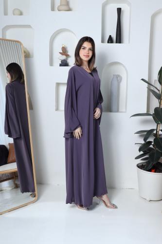 عباية قماش ناعم ساده