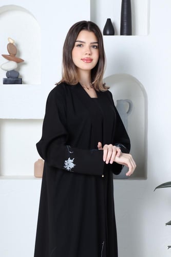 عباية قماش كريب واقف