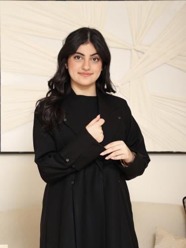 عباية قصة بليزر