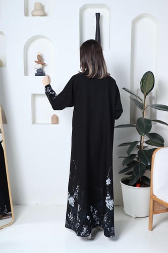 عباية قماش كريب واقف