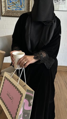 عباية شتوي رقم F-1111