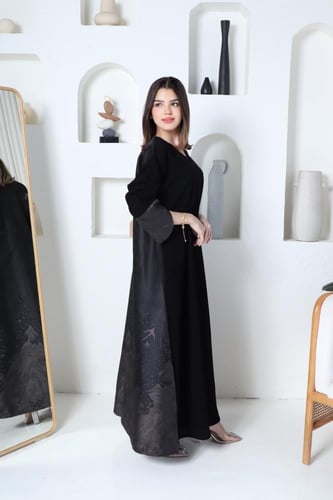 عباية قماش صيفي