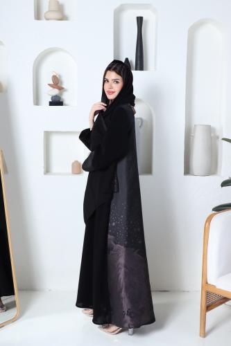 عباية ربيعي حرير