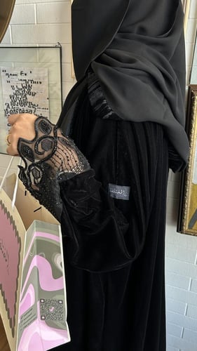 عباية شتوي رقم F-1111