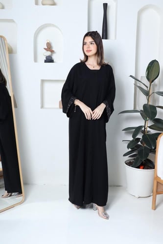 عباية قماش حرير