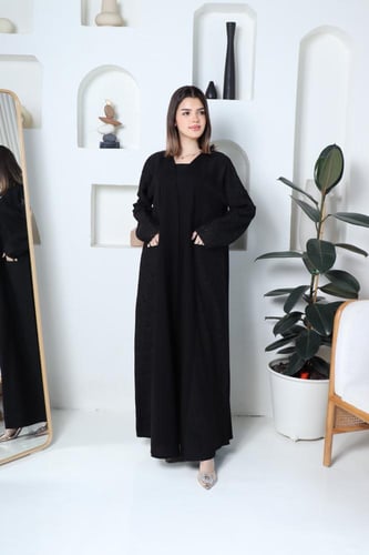 عباية جيوب امامية