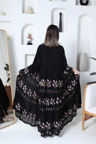 عباية شيفون كوري طبقات