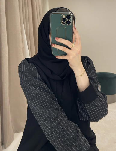 عبايه مخططة