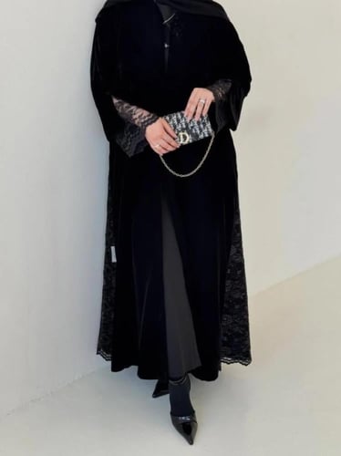 عباية شك دانتيل