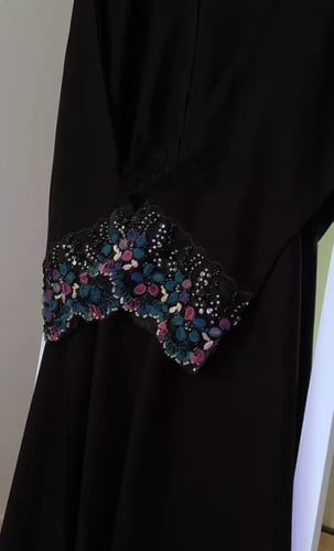 عبايه توفانا تركوازي