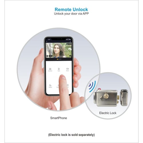 انتركوم ذكي - واي فاي مع شاشة 7 انش