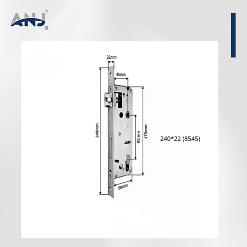 قفل ذكي ANJ لباب داخلي & خارجي (صغير)