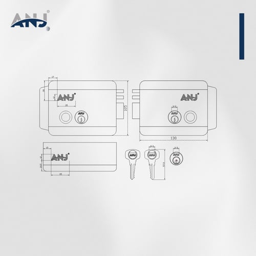 كالون كهربائي لباب خارجي